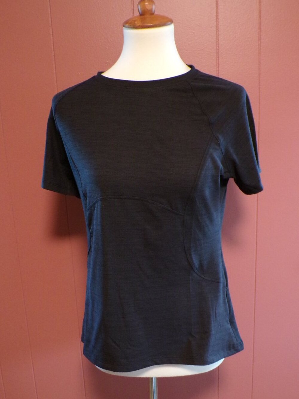 Spyder NWT Women's Black Short Sleeve Active Tee Choice of Size: Sm or Med